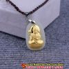 Phật Bản Mệnh Tuổi Nhâm Ngọ 2002  Đá Cẩm Thạch Mạ Vàng - anh 1