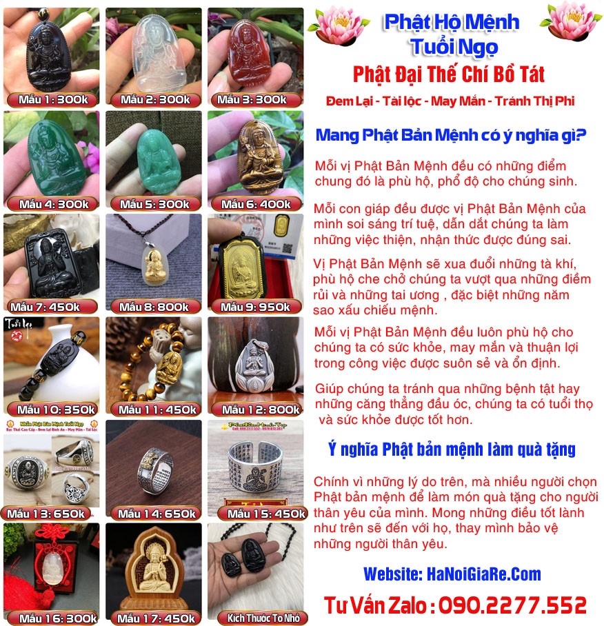 Phật Bản Mệnh - Tượng Phật - Phong Thủy