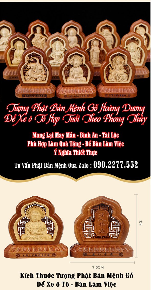 Tượng Phật Để Xe ô Tô