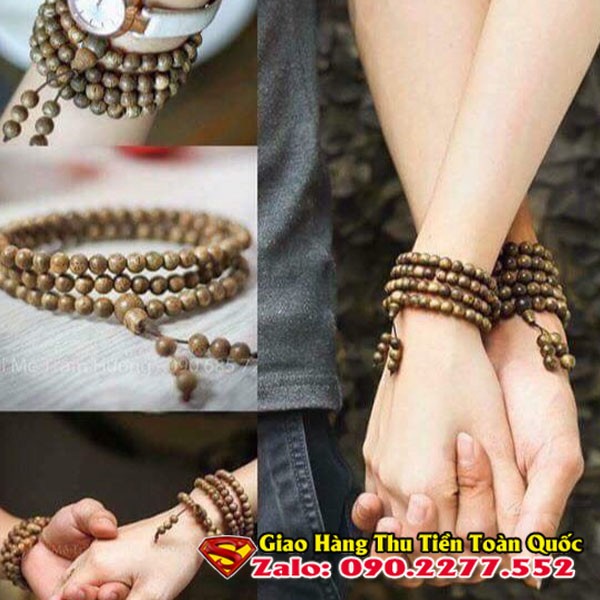 Vòng tay phong thuỷ gỗ trầm hương