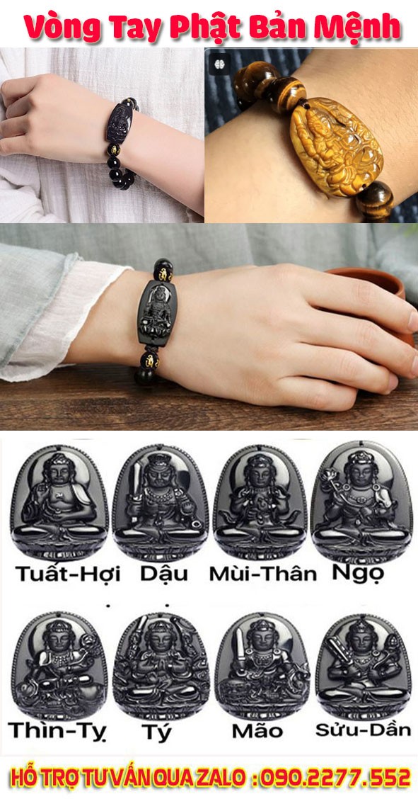 Vòng Tay Phong Thuỷ - Đại Nhật Như Lai - Phật Bản Mệnh Tuổi Mùi - Phong Thuỷ Hợp Tuổi Thân