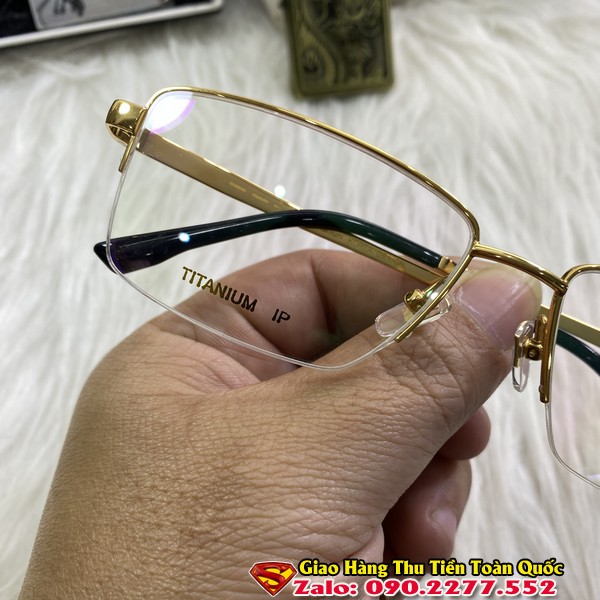 Gọng Kính Cận Titan Mạ Vàng Siêu Nhẹ - Gọng Kính Đẹp