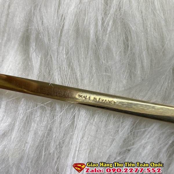 Kính Đổi Màu Đi Ngày Đêm - Kính Amor Đuổi Chuột Cổ Pháp Bọc Vàng 14K Chính Hãng