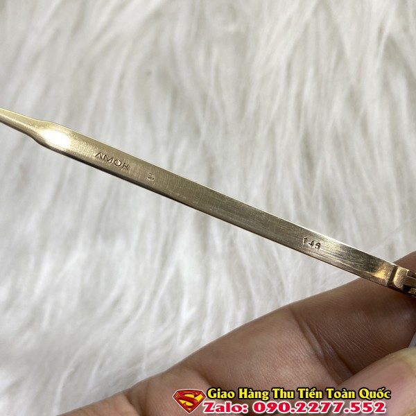 Kính Đổi Màu Đi Ngày Đêm - Kính Amor Đuổi Chuột Cổ Pháp Bọc Vàng 14K Chính Hãng
