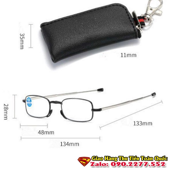 Kính Lão Gấp Gọn Nhật Bản - Kính Đọc Sách Gấp Gọn Nhật