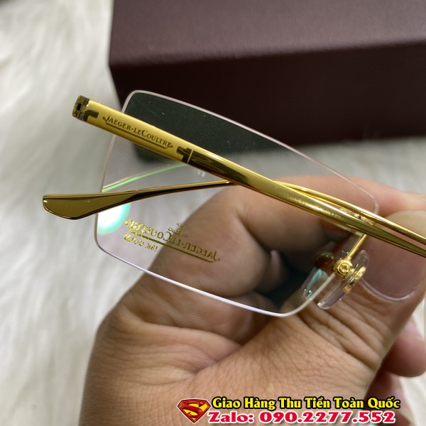 Gọng Kính Cận - Gọng Kính Titanium Siêu Nhẹ Mạ Vàng 18K