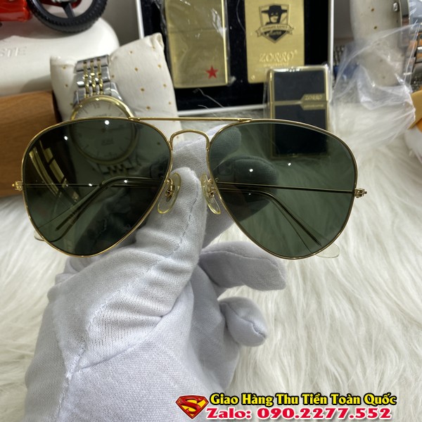 Kính Rayban Cổ Bọc Vàng - Kính Cổ Chính Hãng