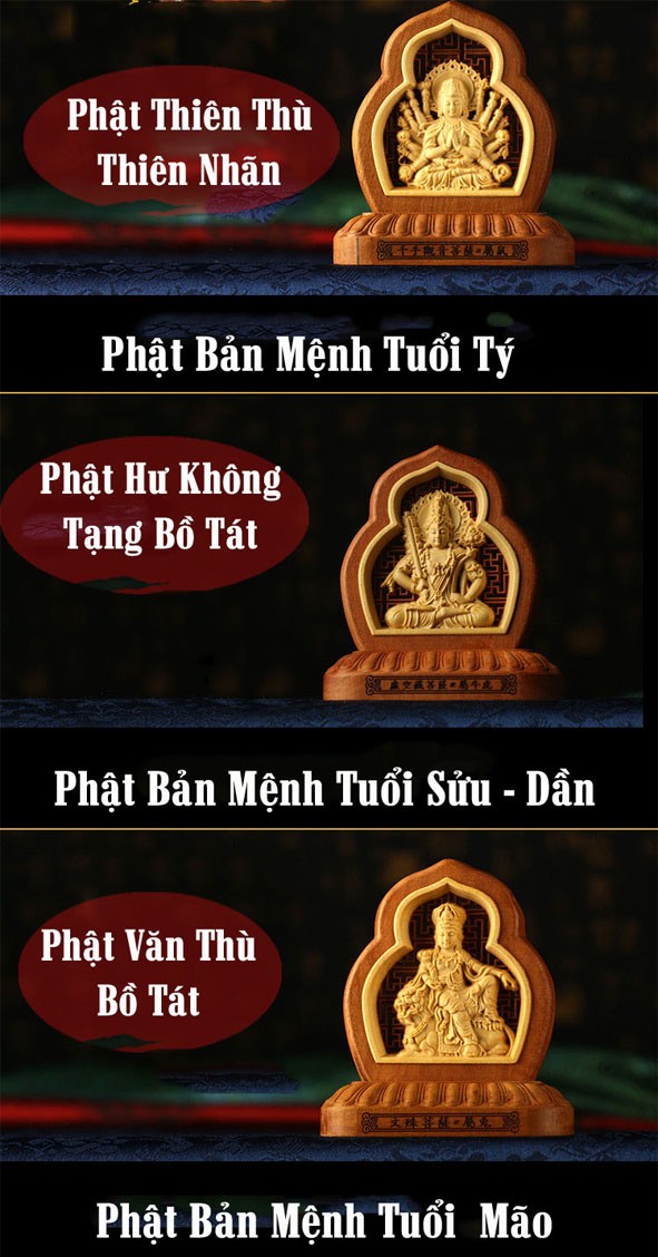 Tượng Phật Để Xe ô Tô - Vật Phẩm Phong Thuỷ Đem Lại May Mắn