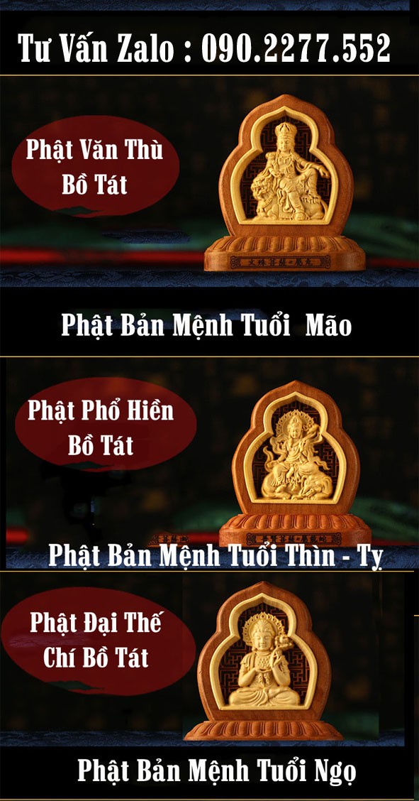 Tượng Phật Để Xe ô Tô - Vật Phẩm Phong Thuỷ Đem Lại May Mắn