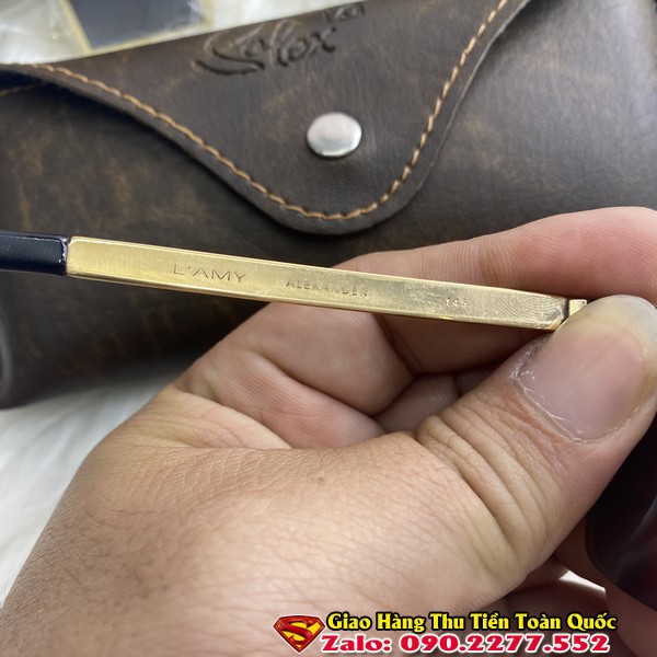 Kính Lamy Alexander Mạ Vàng 14k - Kính Râm Nam Chính Hãng