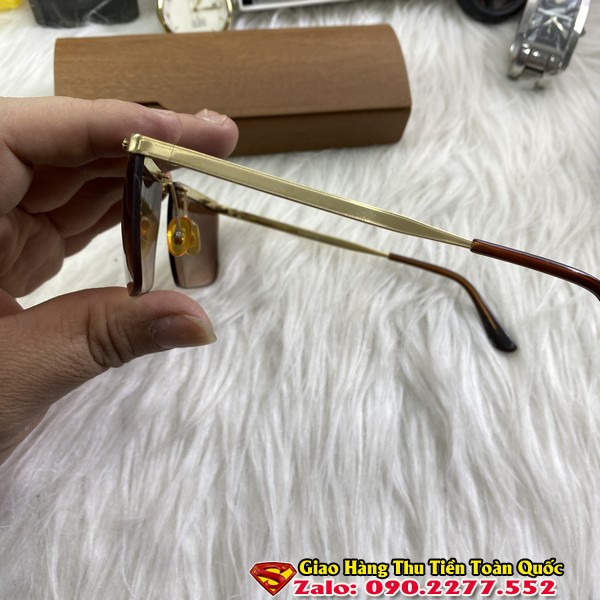 Kính Cổ ALGHA Mạ Vàng 12k Chính Hãng - Kính Râm Nam