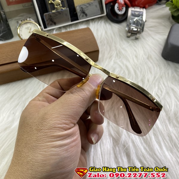 Kính Cổ ALGHA Mạ Vàng 12k Chính Hãng - Kính Râm Nam