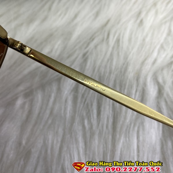 Kính Cổ ALGHA Mạ Vàng 12k Chính Hãng - Kính Râm Nam