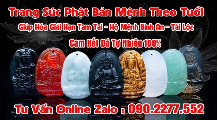 Trang Sức Phong Thuỷ Phật Bản Mệnh