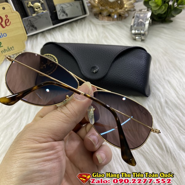 Kính Rayban Cũ Chính Hãng Còn Đẹp Mắt Chống Chói Kèm Bao Zin