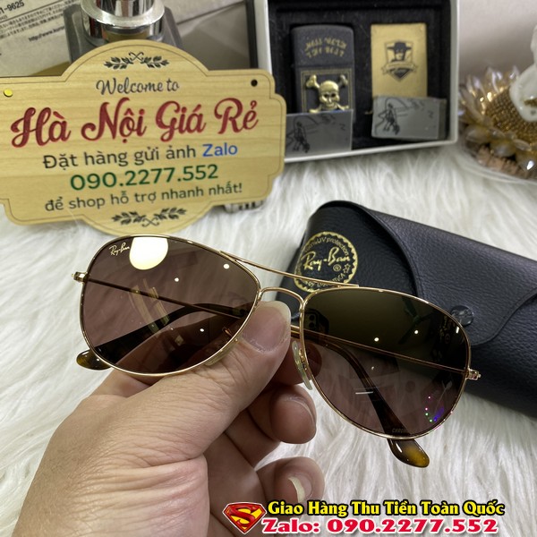 Kính Rayban Cũ Chính Hãng Còn Đẹp Mắt Chống Chói Kèm Bao Zin