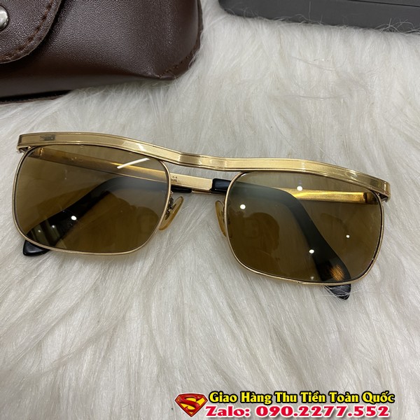 Kính Solex Đòn Gánh cổ Bọc Vàng 14k - Kính Mát Nam