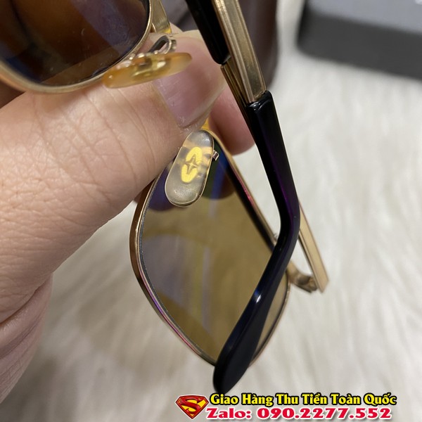 Kính Solex Đòn Gánh cổ Bọc Vàng 14k - Kính Mát Nam