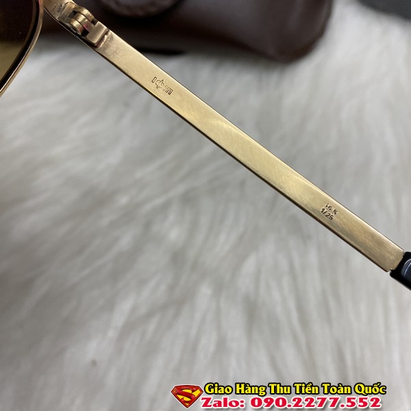 Kính Solex Đòn Gánh cổ Bọc Vàng 14k - Kính Mát Nam