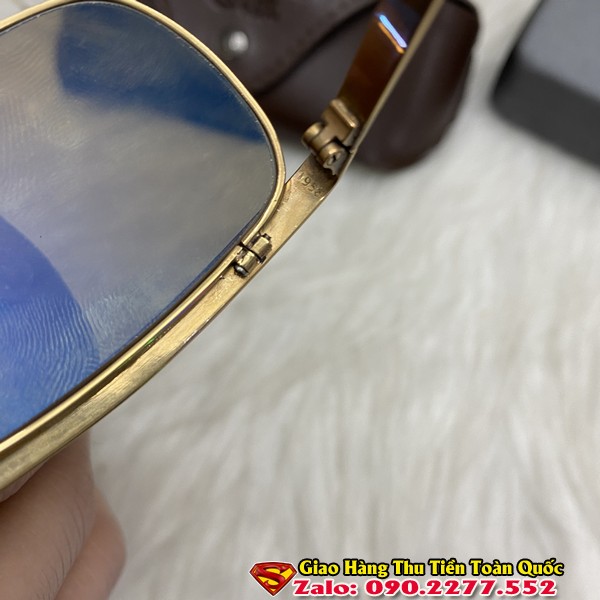 Kính Solex Đòn Gánh cổ Bọc Vàng 14k - Kính Mát Nam