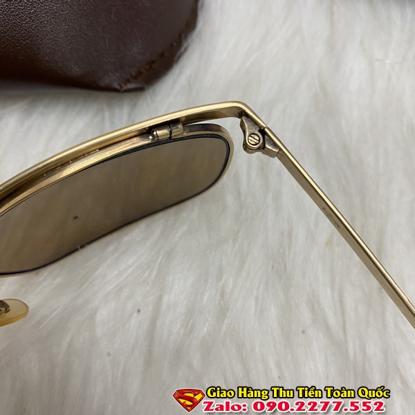 Kính Solex Đòn Gánh cổ Bọc Vàng 14k - Kính Mát Nam