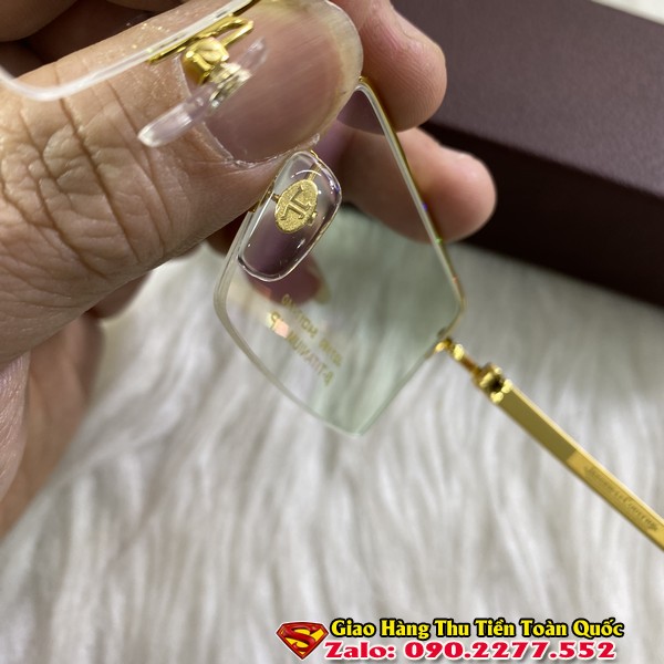 Gọng Kính Cận Mạ Vàng 18k - Gọng Kính Ttianium