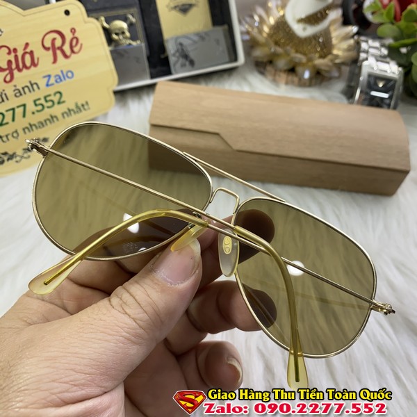 Kính Mát Nam Chính Hãng Cổ Pháp Bọc Vàng 12K