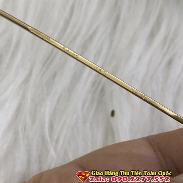 Kính Mát Nam Chính Hãng Cổ Pháp Bọc Vàng 12K