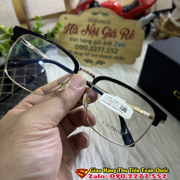 Gọng Kính Titanium Siêu Nhẹ - Gọng Kính Mắt Chính Hãng