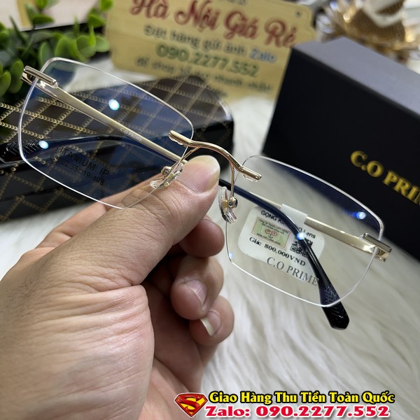 Gọng Kính Titanium Siêu Nhẹ - Gọng Kính Mắt Chính Hãng