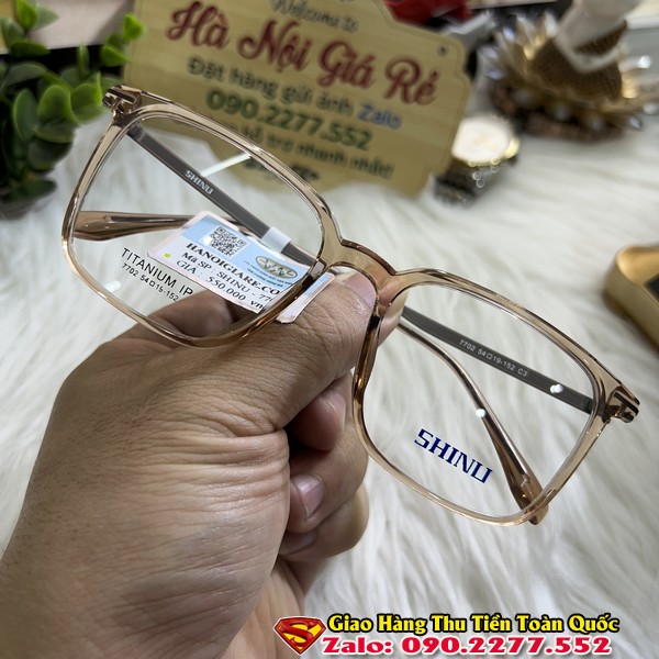 Gọng Kính Titanium Siêu Nhẹ - Gọng Kính Mắt Chính Hãng