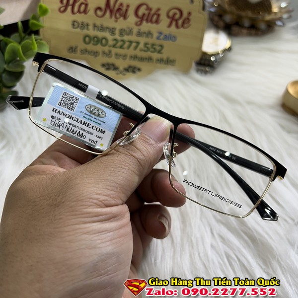 Gọng Kính Titanium Siêu Nhẹ - Gọng Kính Mắt Chính Hãng