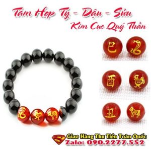 Vòng Tam Hợp Tỵ Dậu Sửu - Vòng Tay Phong Thuỷ - Vòng Đá Phong Thuỷ