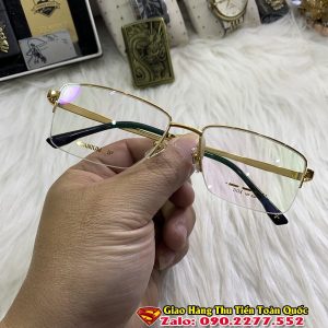 Gọng Kính Cận Titan Mạ Vàng Siêu Nhẹ - Gọng Kính Đẹp