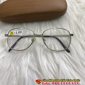 Kính Lão Nhật 1 Độ Chính Hãng - Kính Đọc Sách Cho Nữ 1 Độ