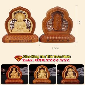Tượng Phật Để Xe ô Tô - Vật Phẩm Phong Thuỷ Đem Lại May Mắn