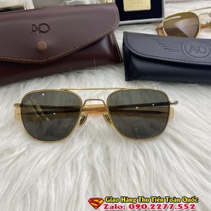 Kính Cơn Mỹ Mạ Vàng 12k Đời Đầu - Kính Mát Nam Cổ Sưu Tầm