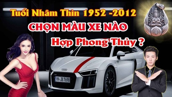 Chọn màu xe ô tô hợp tuổi nhâm thìn mang lại may mắn tránh tai nạn cho chủ xe