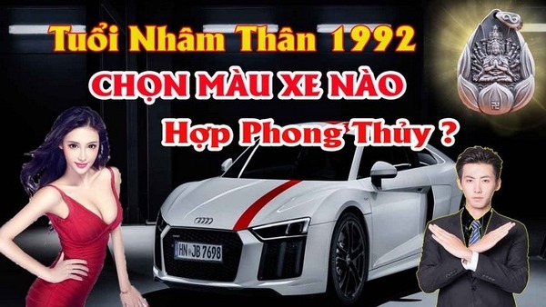 Chọn màu xe ô tô hợp tuổi nhâm thân 1992 mang lại may mắn tránh tai nạn cho chủ xe