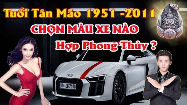 Chọn màu xe ô tô hợp tuổi tân mão mang lại may mắn tránh tai nạn cho chủ xe