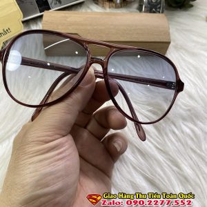 Kính Râm Nhật Gọng Nhựa Mắt To Cho Nam Nữ