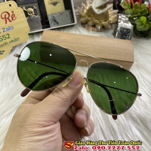 Kính Mát Nam Hàng Mạ Vàng Dáng Rayban Còn Mới